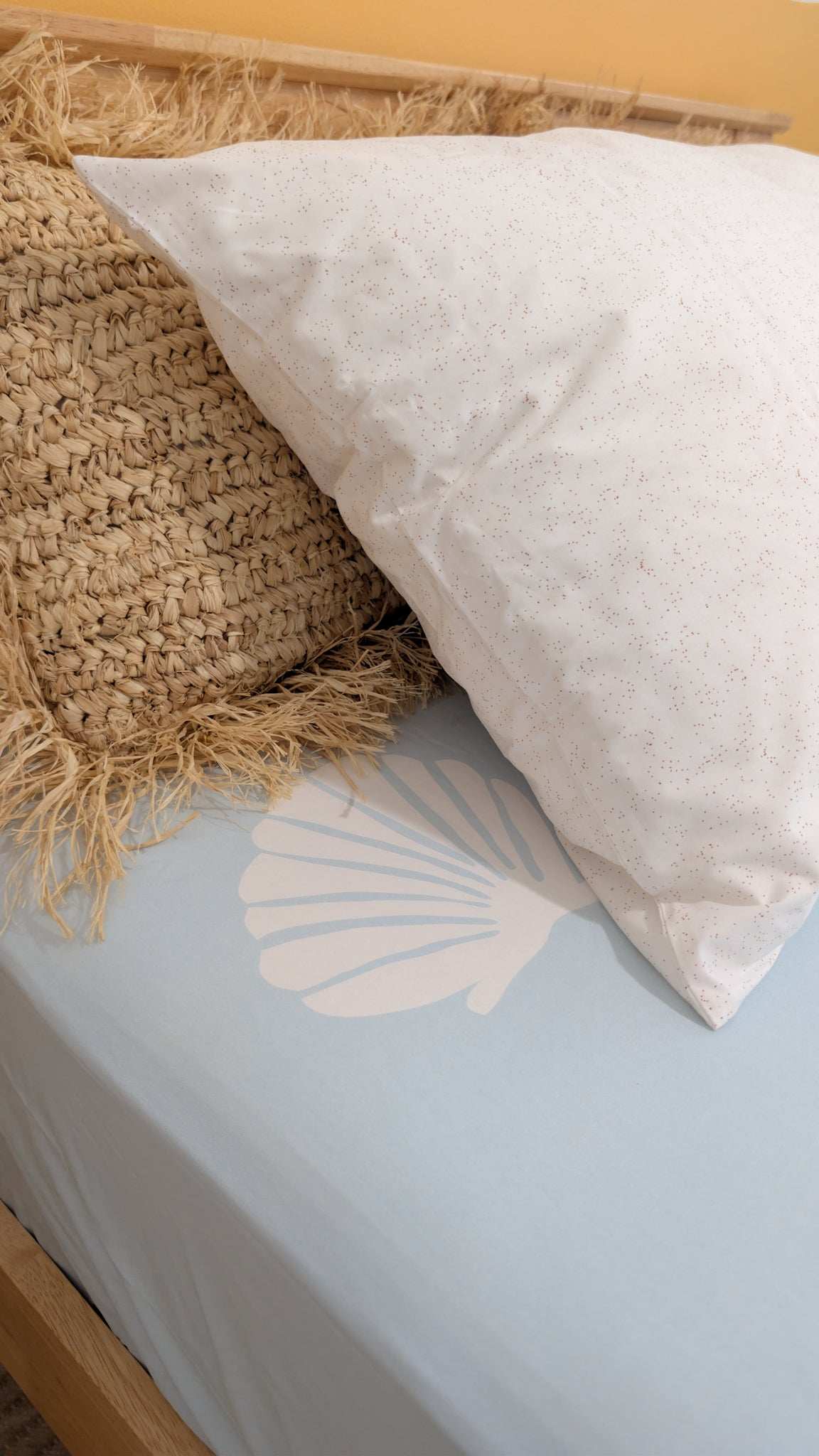 Shell Sheet Set | | Organic Cotton Fitted Sheet | The Cuddle Collective
