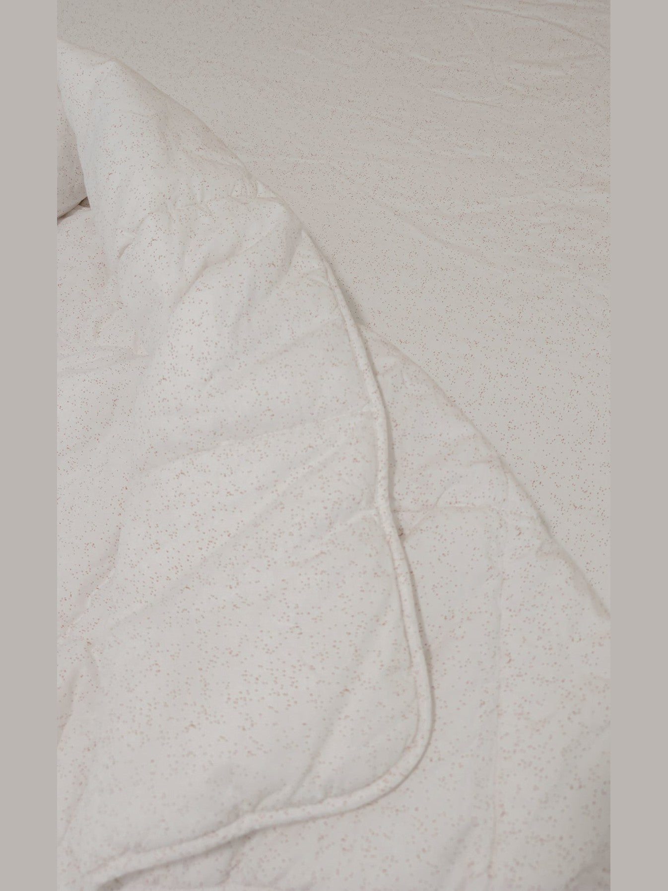 Speckle Sheet Set | | Organic Cotton Fitted Sheet | The Cuddle Collective