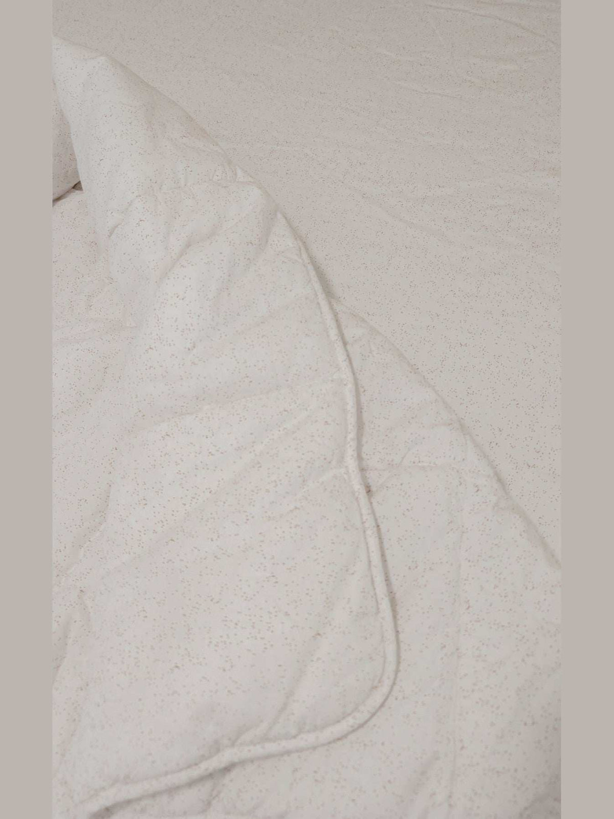 Speckle Sheet Set | | Organic Cotton Fitted Sheet | The Cuddle Collective