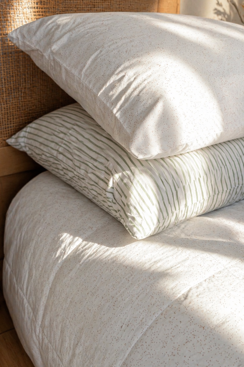 Sage Pillowcase | Organic cotton bedding Australia