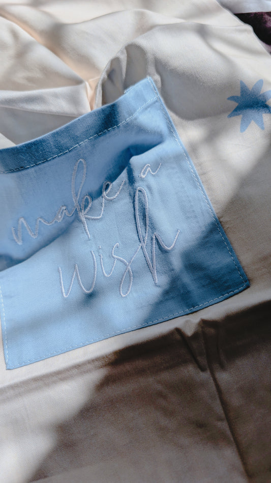 Organic Cotton Pocket Pillowcase - Stardust