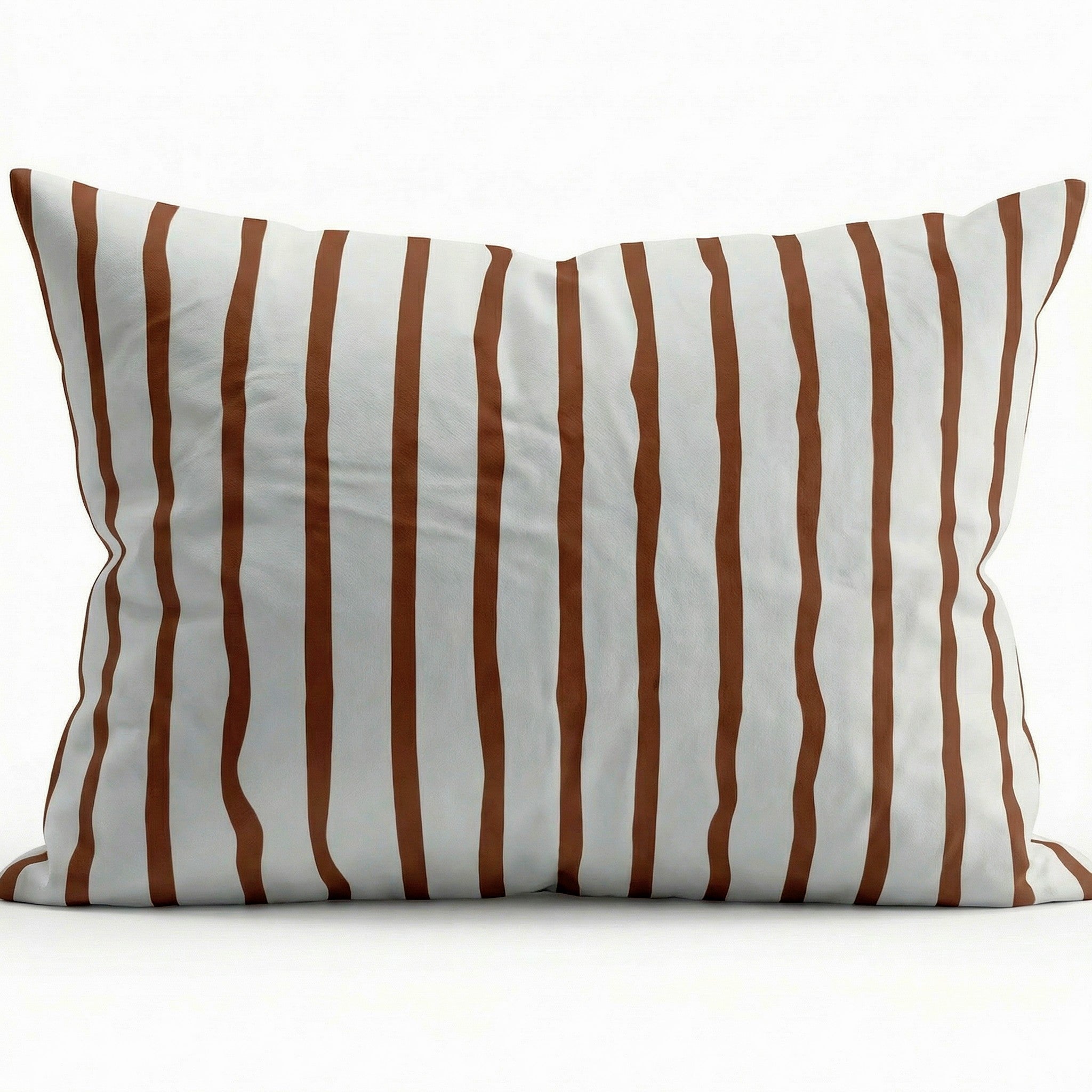 Brown Stripe Pillowcase | Organic Cotton Pillowcase | The Cuddle Collective
