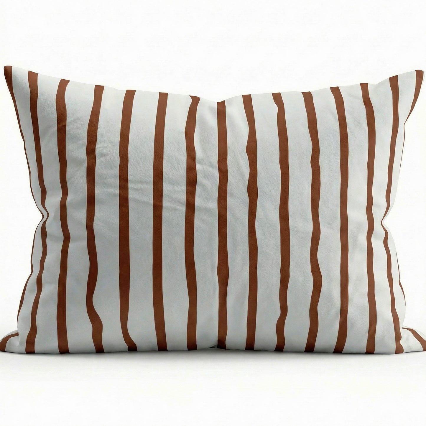Brown Stripe Pillowcase | Organic Cotton Pillowcase | The Cuddle Collective