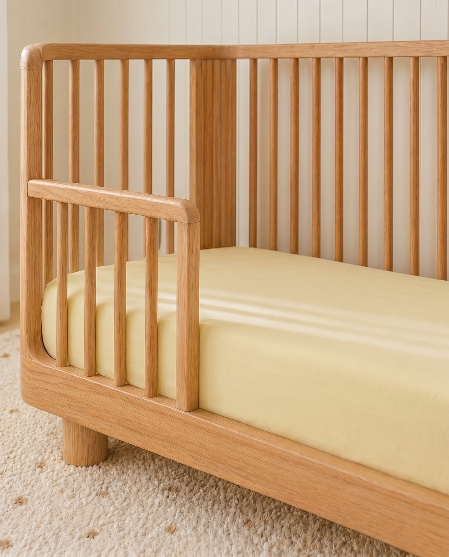 Butter Organic Cotton Fitted Sheet