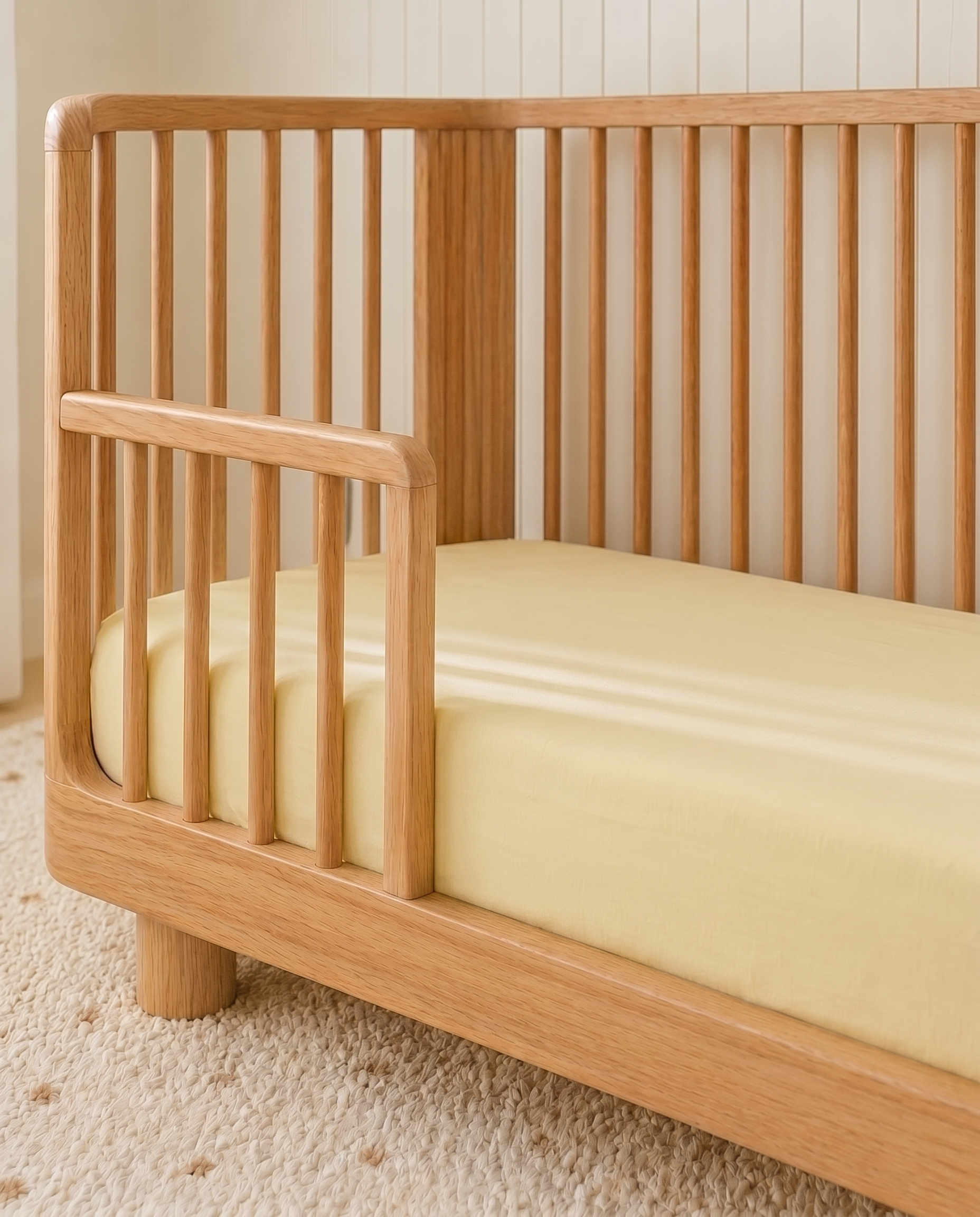 Butter Organic Cotton Fitted Sheet