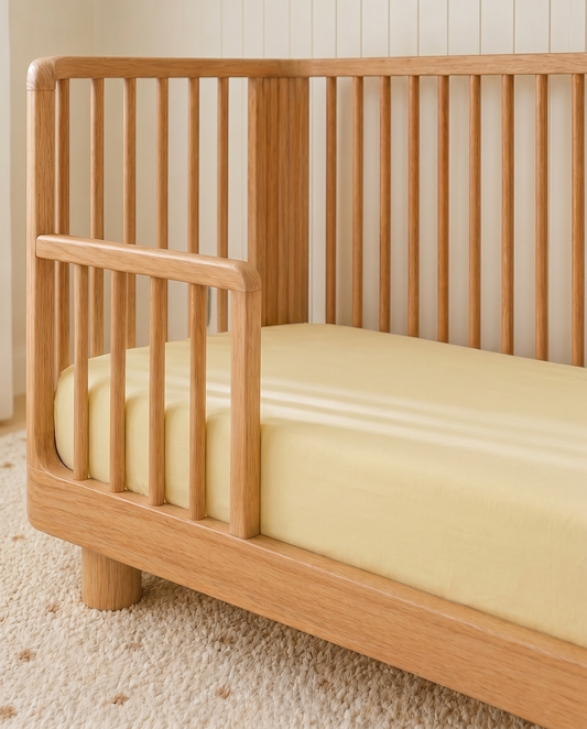 Butter Organic Cotton Fitted Sheet