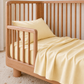 Butter Organic Cotton flat sheet by the cuddle collective