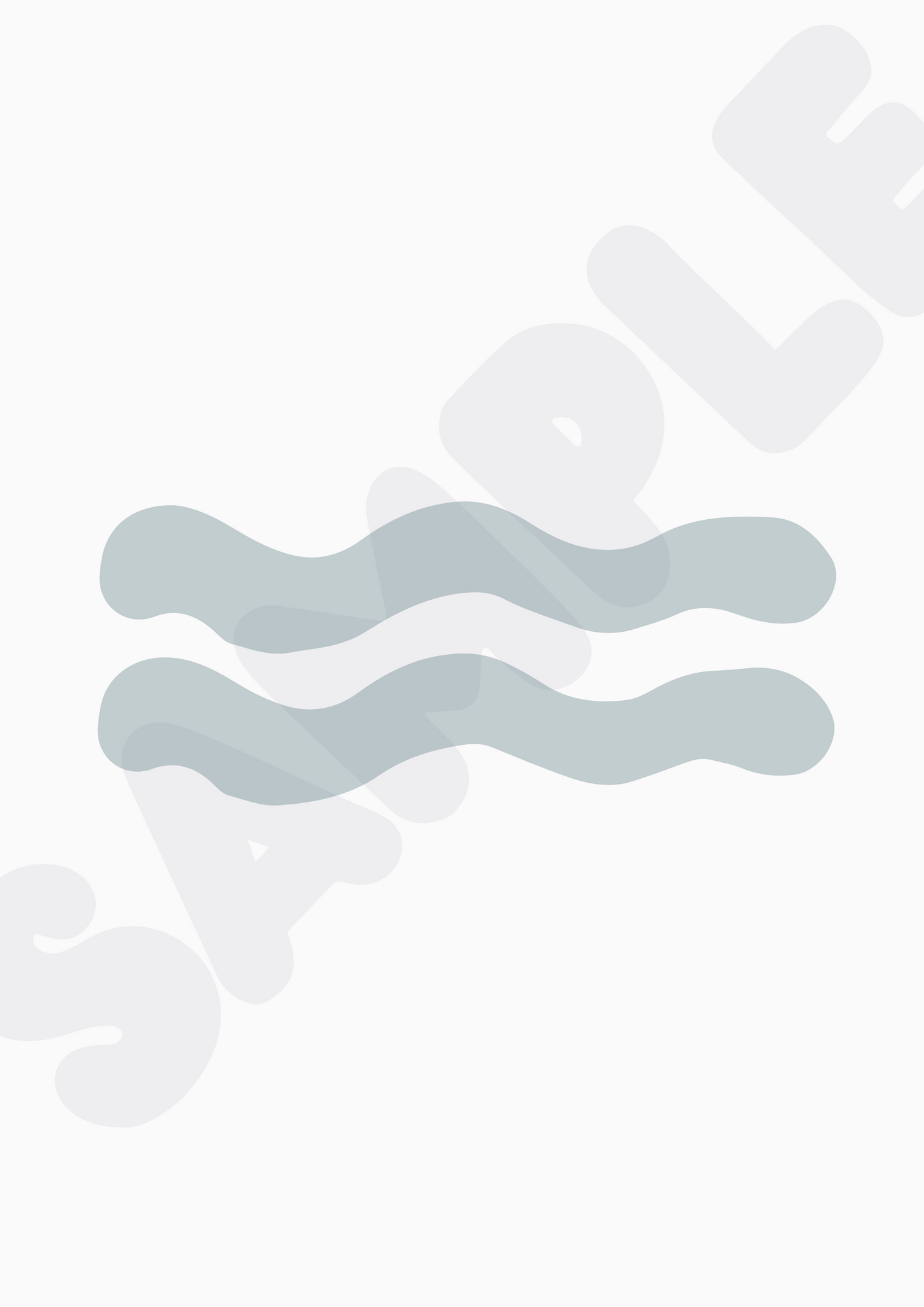 Wavy Seas Kids Wall Print | Ocean | Kids Wall Art | Neutral Kids Room
