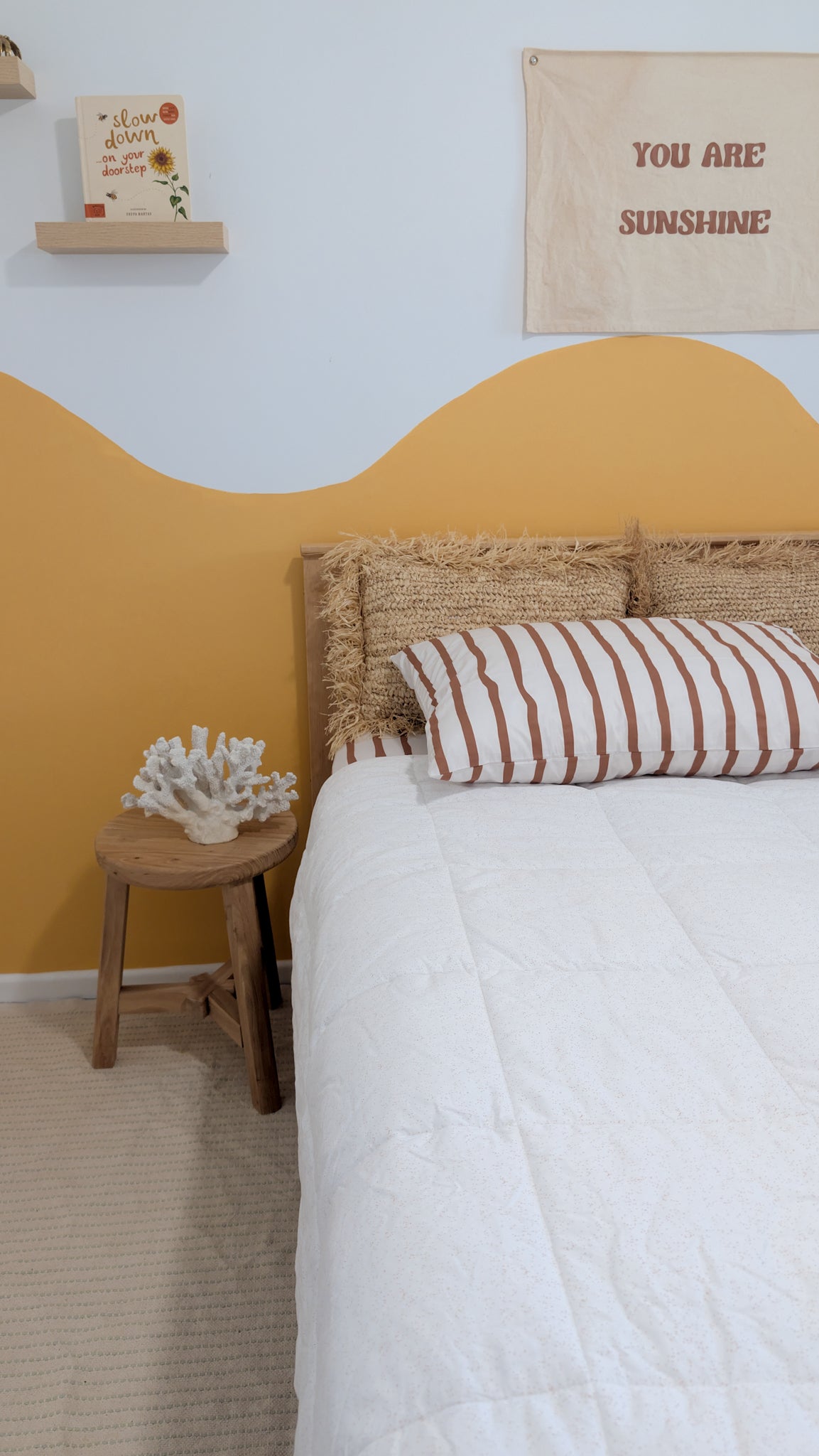 Reversible Quilt | Organic Cotton Neutral Doona | Kids Linen | The Cuddle Collective 