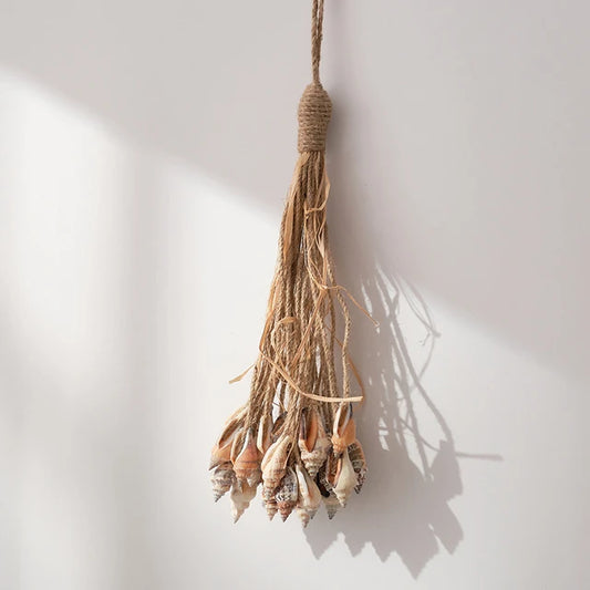 Shell Tassel Decor - Conch