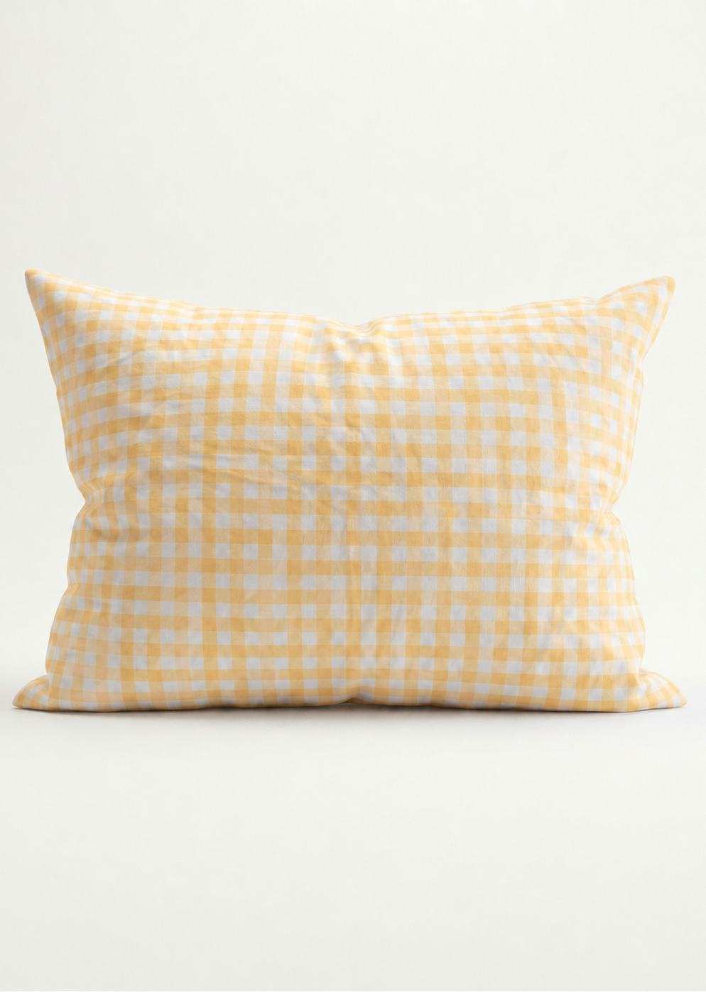 Honey Yellow Organic Cotton Pillowcase by the cuddle collective