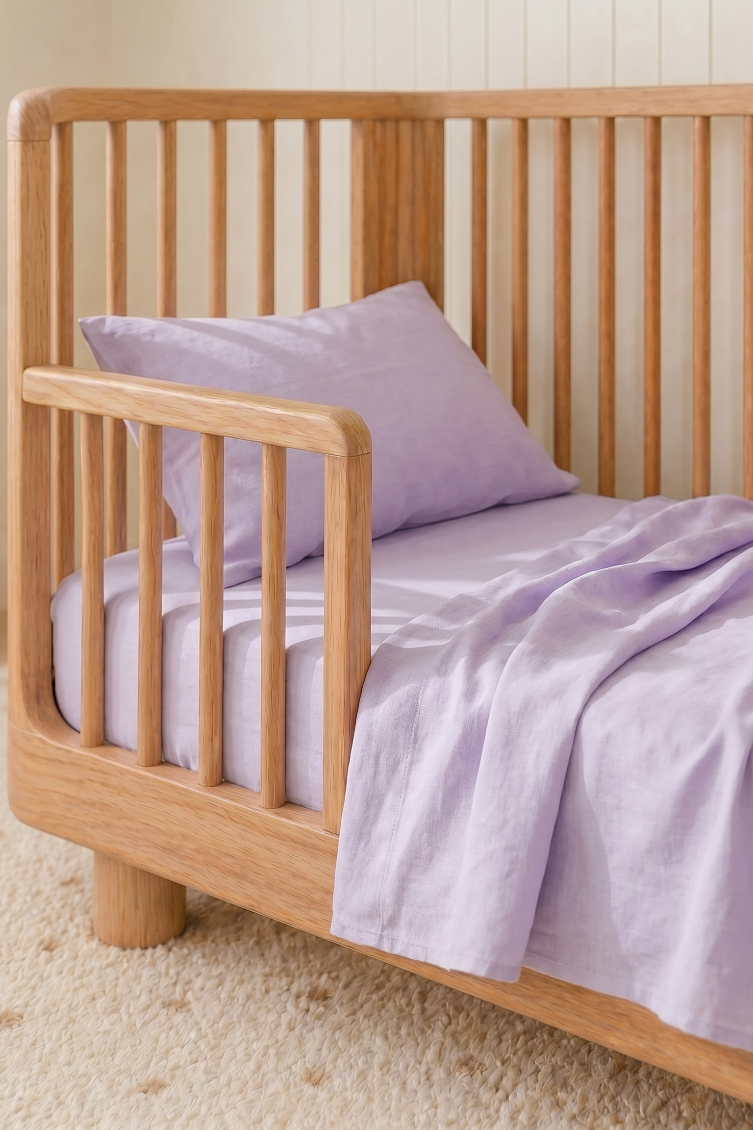Lavender Organic Cotton Sheet set  
