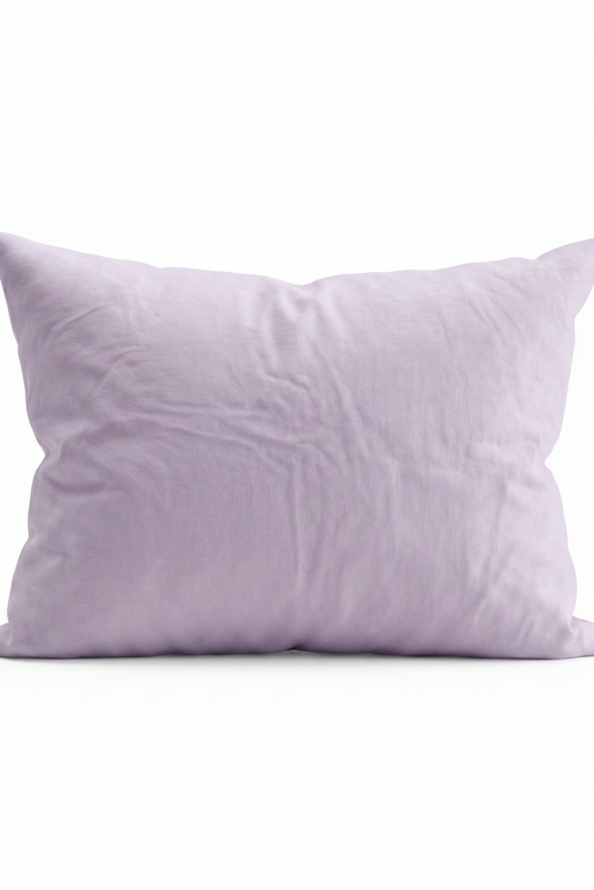 Organic cotton lavender pillowcase Australia 