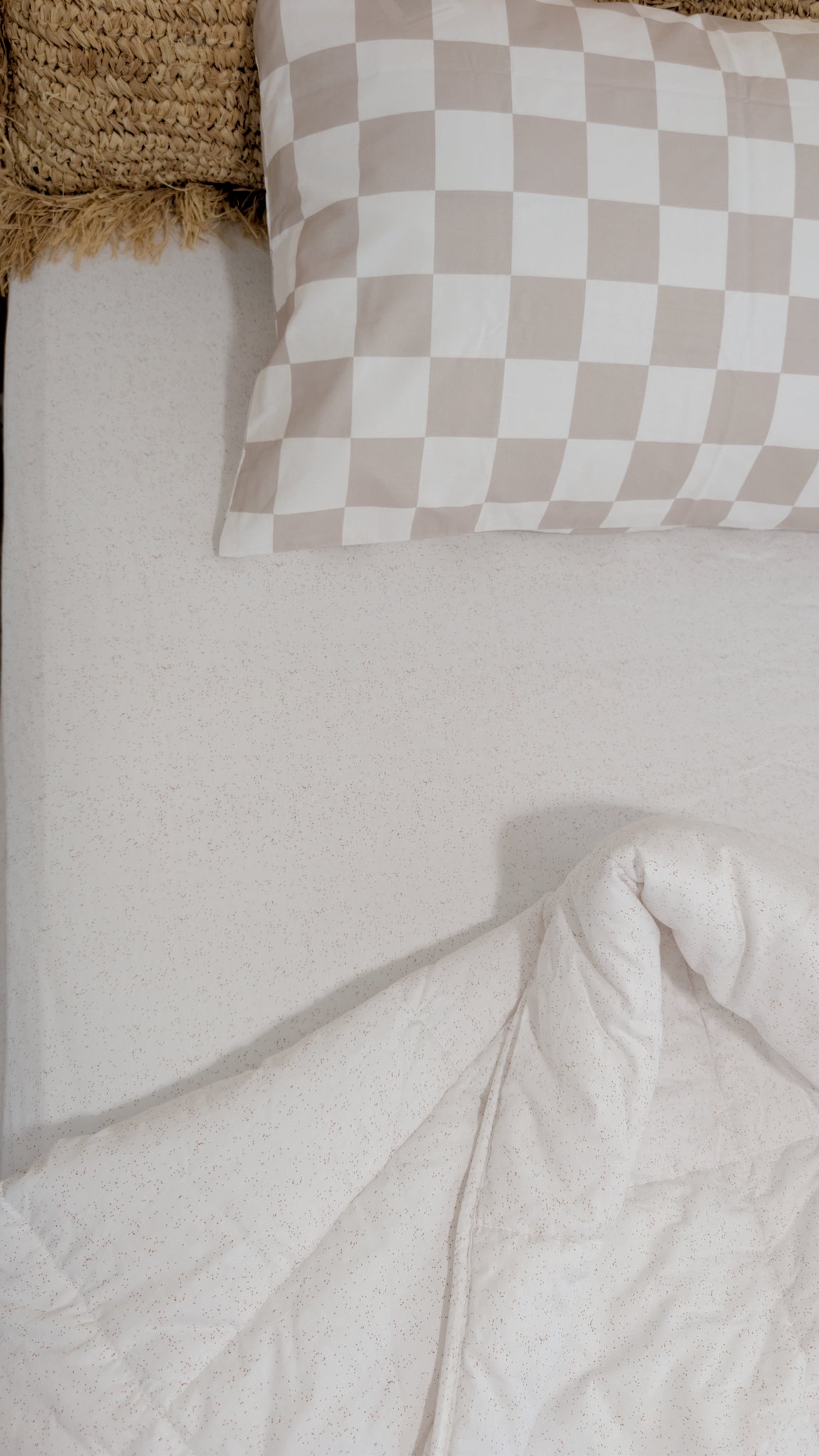 Speckle Sheet Set | | Organic Cotton Fitted Sheet | The Cuddle Collective