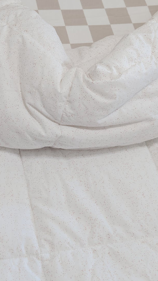 Checked Bedding| | Organic Cotton Checker  Fitted Sheet | The Cuddle Collective