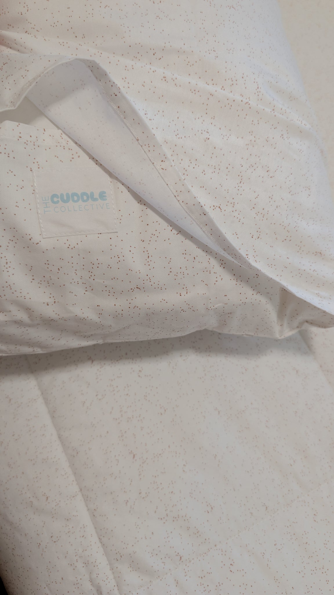 Speckle Pillowcase | Organic Cotton Pillowcase | The Cuddle Collective