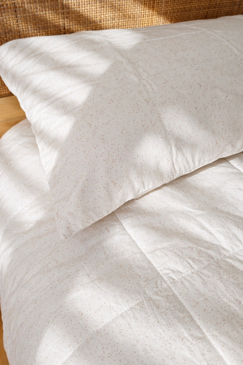 Speckle Organic Cotton Pillowcase | The Cuddle Collective