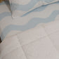Blue Beachy Sheet Set | | Organic Cotton Fitted Sheet | The Cuddle Collective