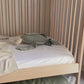 Organic Cotton Fitted Sheet - Coconut Speckle