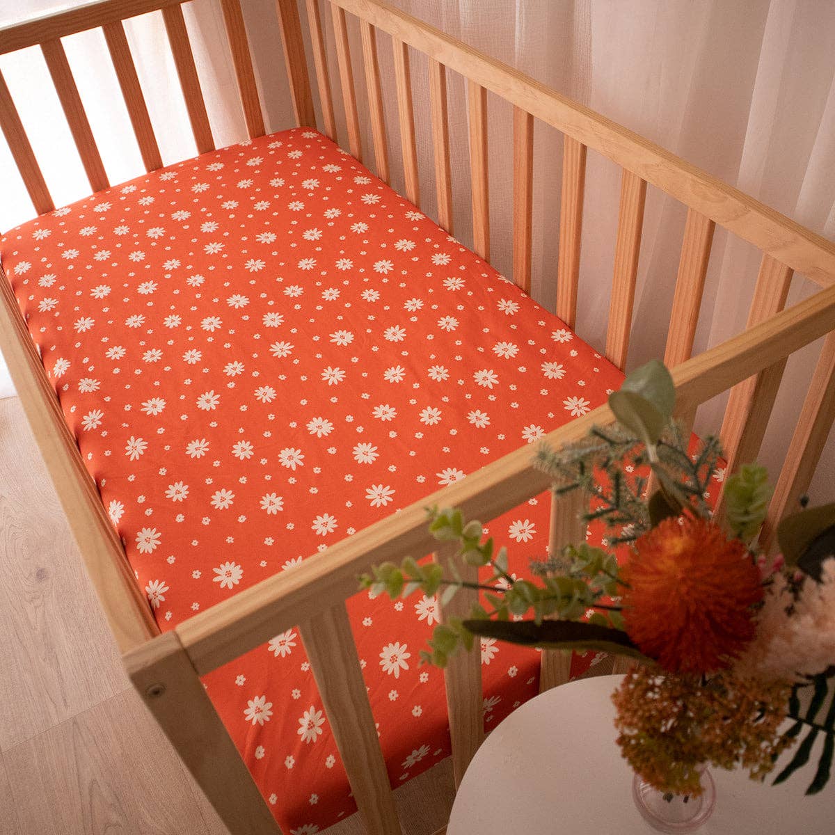Poppy | Fitted Cot Sheet