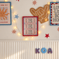 Fabric Wall Decals | Star Mix - Blue Raspberry
