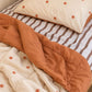 Organic Cotton Reversible Quilt - Starfall