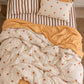 Organic Cotton Reversible Quilt - Starfall