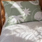 beachy sage bedding in soft green tones