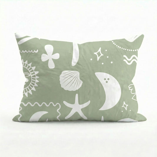 sage wonder organic cotton pillow case