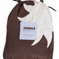 organic cotton fitted sheet featuring a sun print